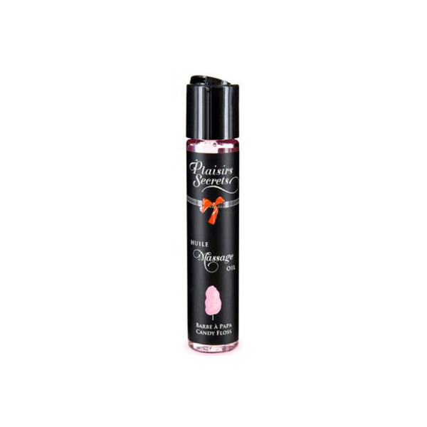 Huile de massage comestible barbe à papa 59ml 